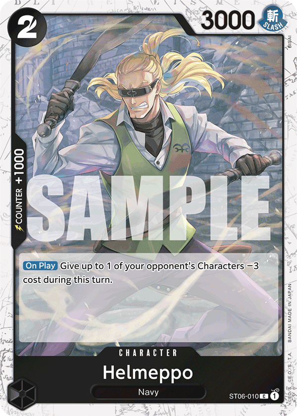 ST06-010 | C | CHARACTER Helmeppo Jolly Rodger Foil