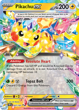 Scarlet & Violet Surging Sparks 057/191 Pikachu EX