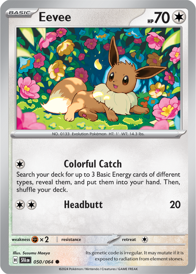 Scarlet & Violet Shrouded Fable 050/064 Eevee