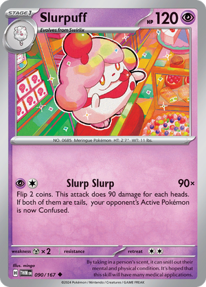 Scarlet & Violet Twilight Masquerade 090/167 Slurpuff