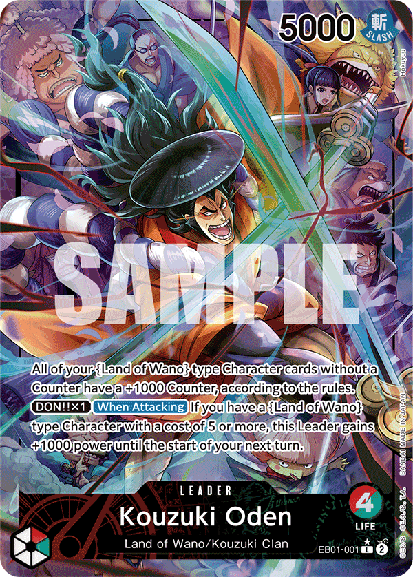 EB01-001 | L | LEADER Kouzuki Oden Parallel