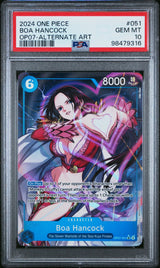 2024 One Piece 500 Years in the Future 051 Boa Hancock Alternate Art PSA 10