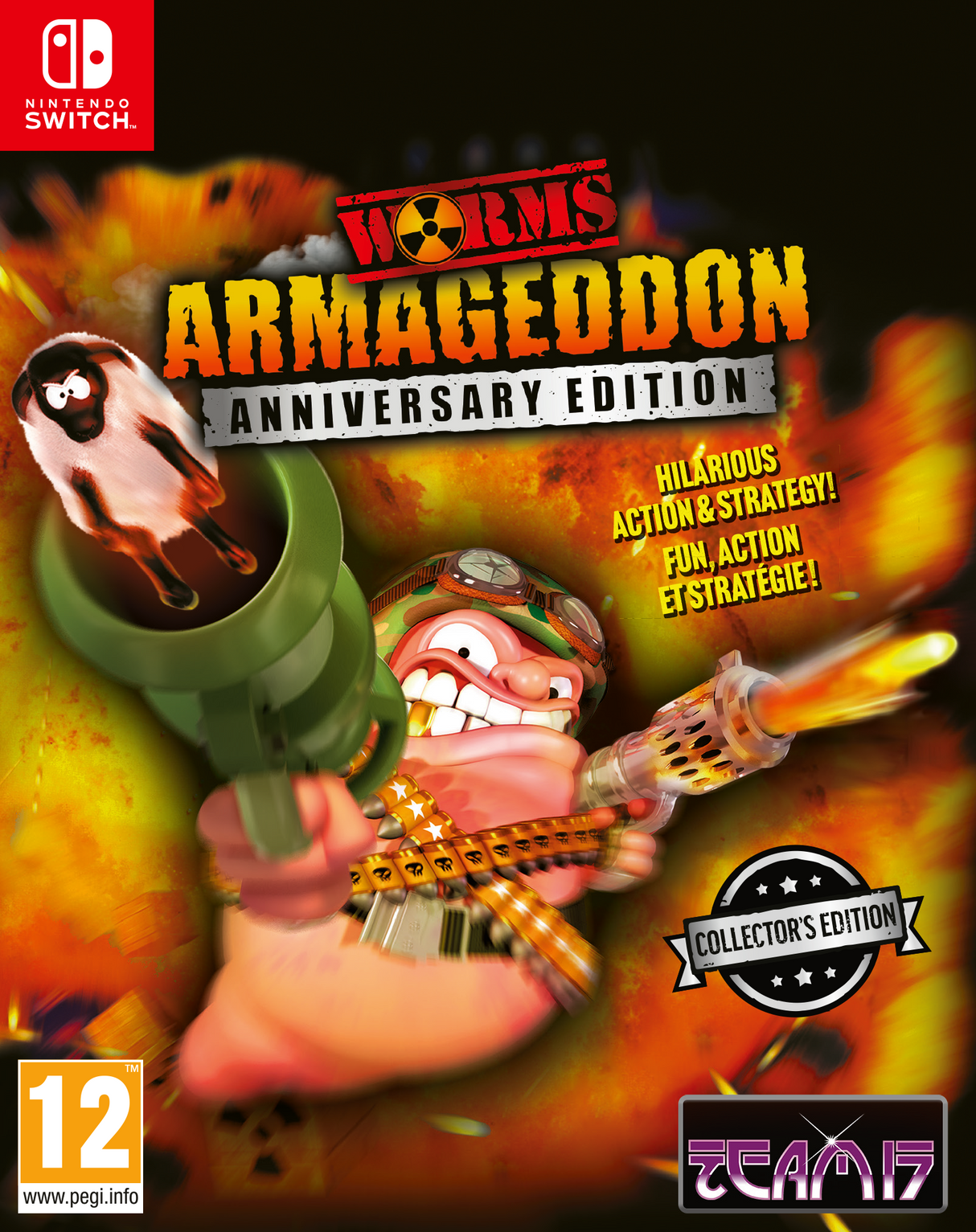 Worms Armageddon Anniversary Collector's Edition (Nintendo Switch)