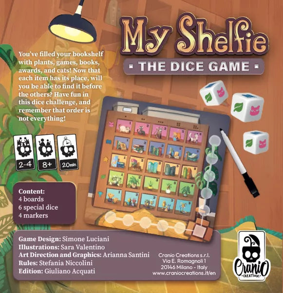 My Shelfie: The Dice Game