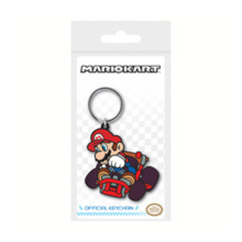 Mario Kart Drift Rubber Keyring