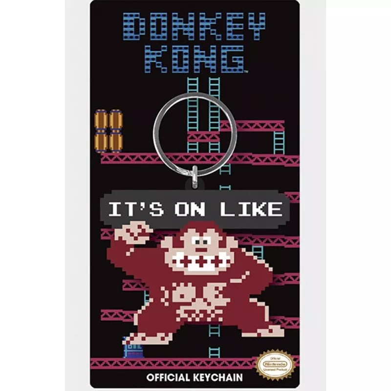 Nintendo-Donkey Kong Rubber Keyring