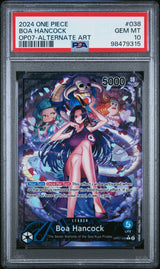 2024 One Piece 500 Years in the Future 038 Boa Hancock Alternate Art PSA 10