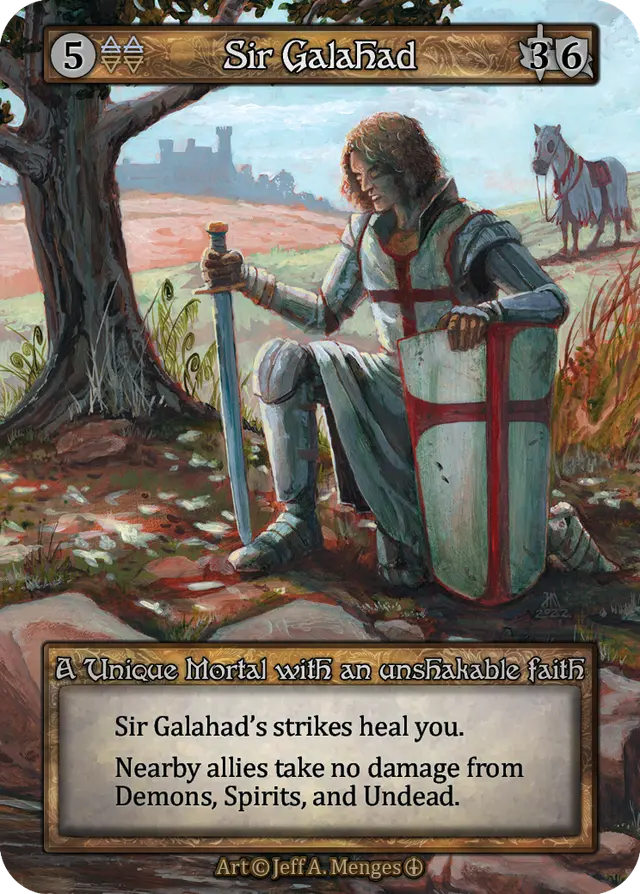 Sorcery Contested Realm Arthurian Legends - Sir Galahad