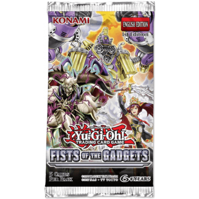 Yu-Gi-Oh Fists Of The Gadgets Booster Pack