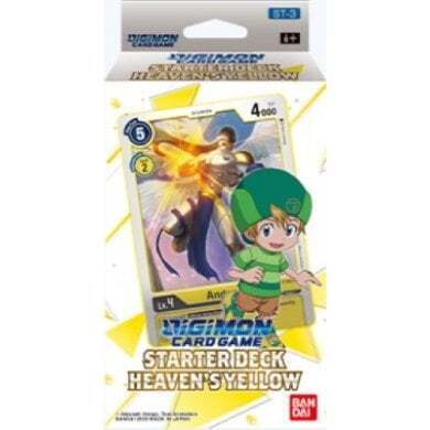 DIGIMON CARD GAME: STARTER DECK- HEAVEN'S YELLOW ST-3