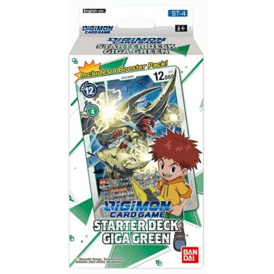 DIGIMON CARD GAME Digimon Card Game: Starter Deck- Giga Green ST-4