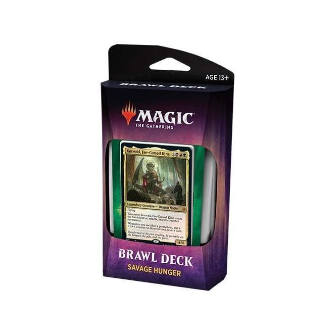 MAGIC: THE GATHERING THRONE OF ELDRAINE BRAWL DECK - SAVAGE HUNGER