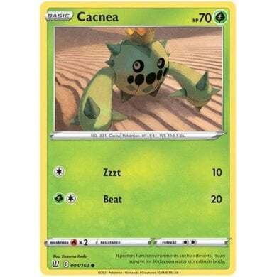 SWSH Battle Styles 004/163 Cacnea