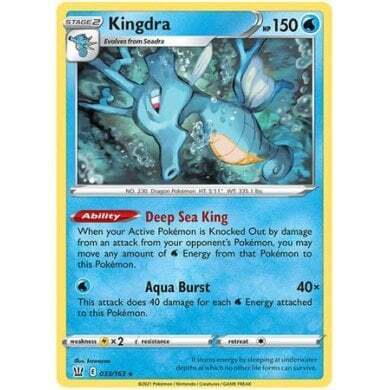 SWSH Battle Styles 033/163 Kingdra Holo