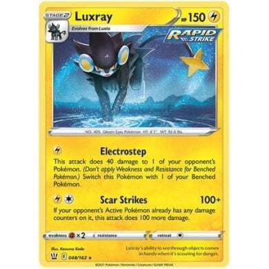 SWSH Battle Styles 048/163 Luxray Holo