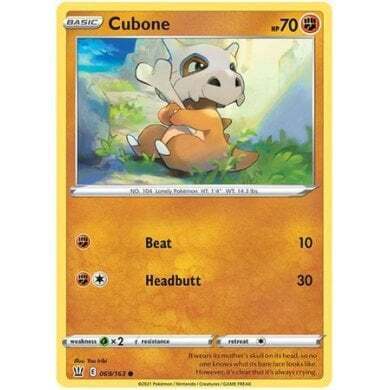 SWSH Battle Styles 069/163 Cubone