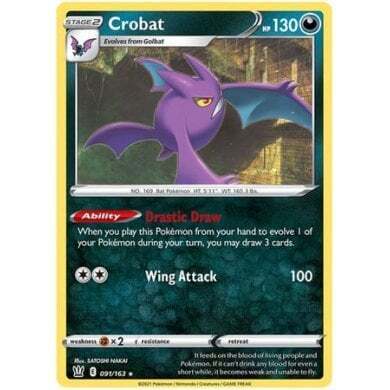 SWSH Battle Styles 091/163 Crobat Holo