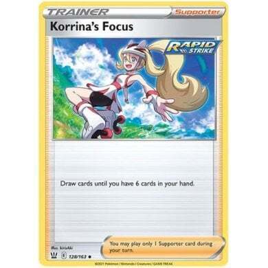 SWSH Battle Styles 128/163 Korrina's Focus