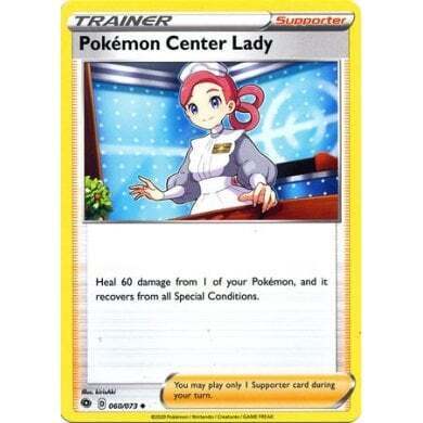 Champions Path 060/73 Pokemon Center Lady