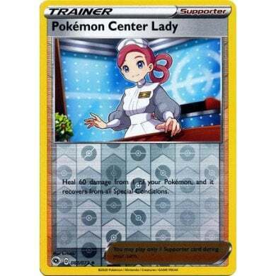 Champions Path 060/73 Pokemon Center Lady Reverse