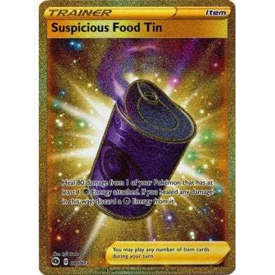 Champions Path 080/073 Suspicious Food Tin