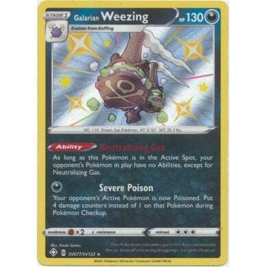 Shining Fates SV077/SV122 Galarian Weezing 