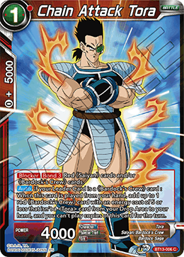 Supreme Rivalry BT13-006 Chain Attack Tora