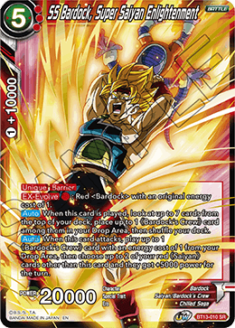 Supreme Rivalry BT13-010 SS Bardock Super Saiyan Enlightenment