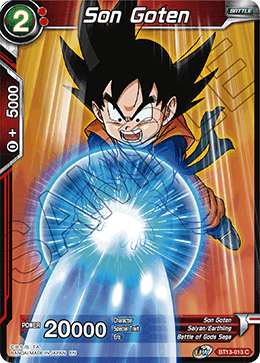 Supreme Rivalry BT13-013 Son Goten