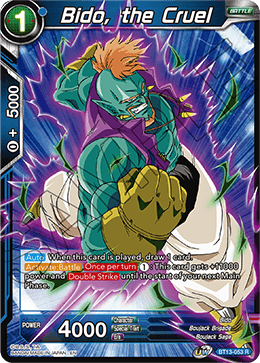 Supreme Rivalry BT13-053 Bido The Cruel