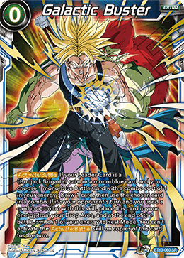 Supreme Rivalry BT13-060 Galactic Buster