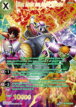 Supreme Rivalry BT13-063 SPR Frieza Invader From Another Dimension