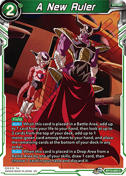 Supreme Rivalry BT13-085 A New Ruler