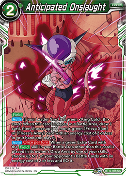 Supreme Rivalry BT13-086 Anticipated Onslaught