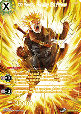 Supreme Rivalry BT13-093 SPR SS Trunks Altering The Future