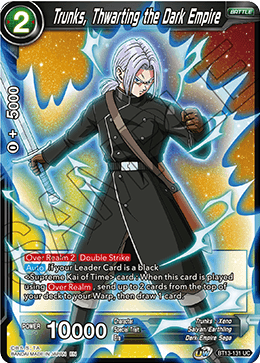 Supreme Rivalry BT13-131 Trunks Thwarting The Dark Empire