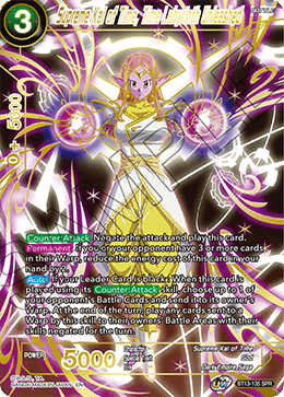 Supreme Rivalry BT13-135 SPR Supreme Kai Of Time Time Labyrinth Unleashed