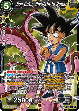 Battle Evolution EB1-51 Son Goku The Path To Power