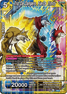 Battle Evolution EB1-60 Trio De Dangers Fierce Trinity