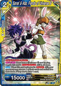 Battle Evolution EB1-61 Sorrel & Hop Fiends Of Universe 9