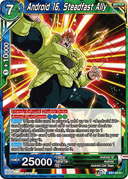 Battle Evolution EB1-63 Android 16 Steadfast Ally