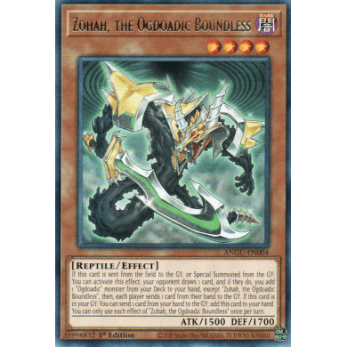 Ancient Guardians ANGU-EN004 Zohah The Ogdoadic Boundless