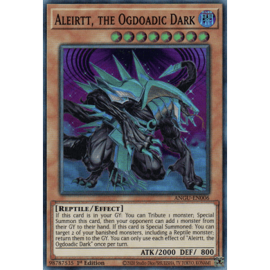 Ancient Guardians ANGU-EN006 Aleirtt The Ogdoadic Dark