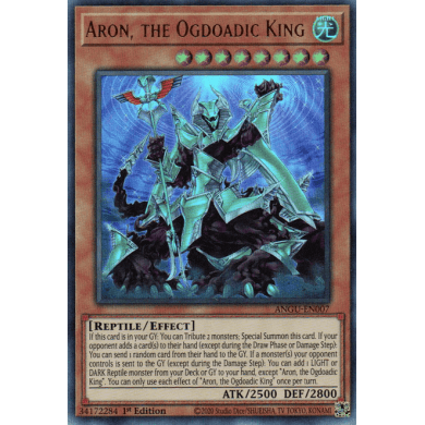 Ancient Guardians ANGU-EN007 Aron The Ogdoadic King