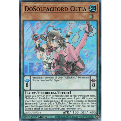 Ancient Guardians ANGU-EN014 DoSolfachord Cutia