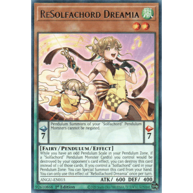 Ancient Guardians ANGU-EN015 ReSolfachord Dreamia