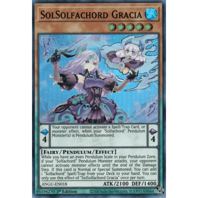 Ancient Guardians ANGU-EN018 SolSolfachord Gracia