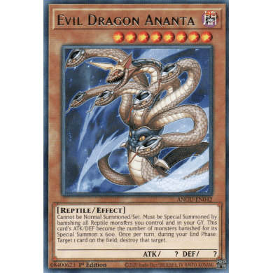 Ancient Guardians ANGU-EN042 Evil Dragon Ananta