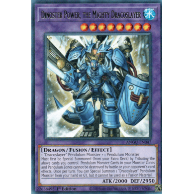 Ancient Guardians ANGU-EN047 Dinoster Power The Mighty Dracoslayer