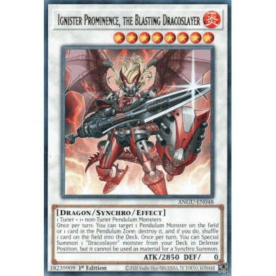 Ancient Guardians ANGU-EN048 Ignister Prominence The Blasting Dracoslayer